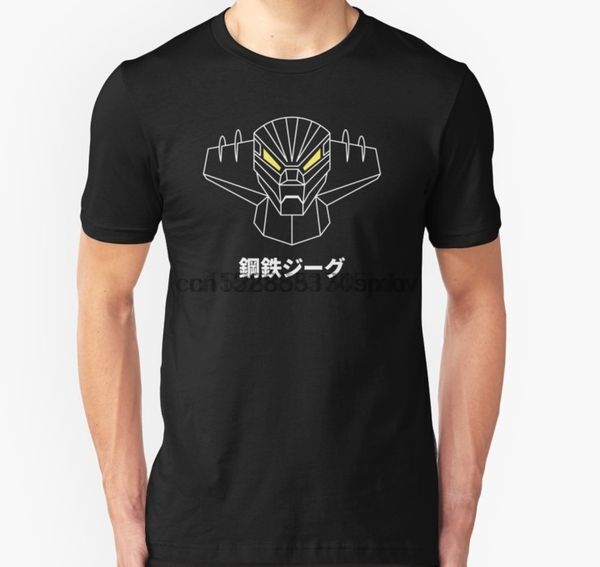 

men short sleeve tshirt kotetsu jeeg (steel jeeg) white outline t shirt women t-shirt