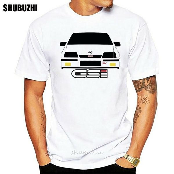 

camiseta бланк kadett gsi opel 16v хлопка тенниски мужчины летом мода размер тенниски евро