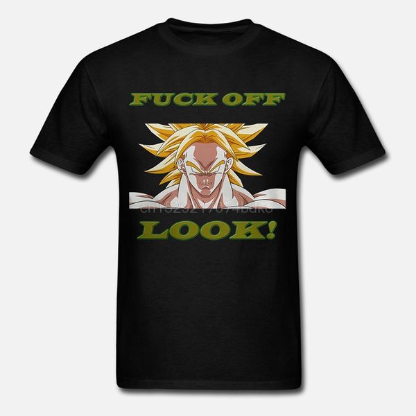 

men tshirt broly f off look cool printed t-shirt tees top
