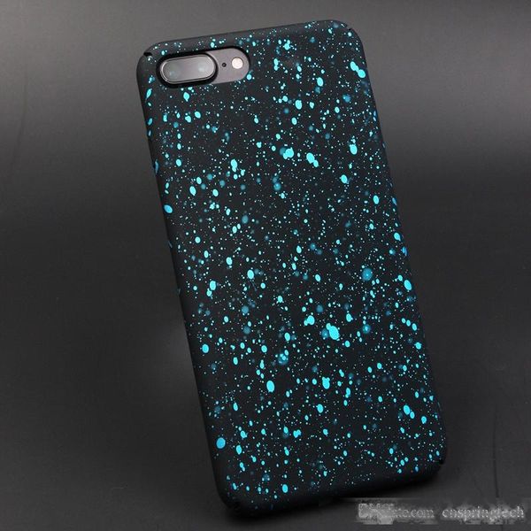 

starry sky glitter star magic 3d ultrathin frosted back cover hard matte plastic pc case for iphone 7 7lus 6 6plus ing