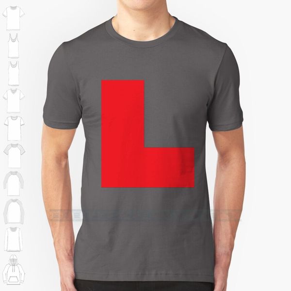 

learner driver l symbol learning custom design print for men women cotton new cool tee t shirt big size 6xl learner