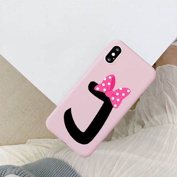 

iphone case soft silicone phone case for iphone 11 pro max 6s plus 7 7plus 8 8plus xs max xr bow-knot couple cover coque 2020