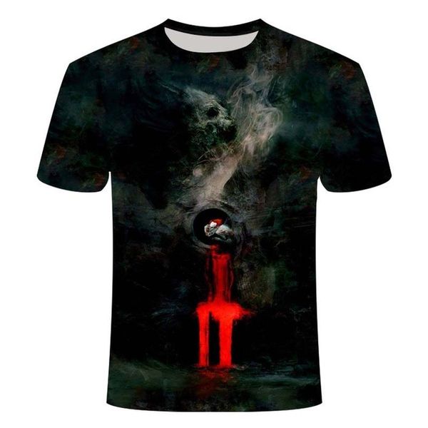 

clown pattern t-shirtfashion 3d t-shirt horror t-shirt t-shirt shirt boy clothing 3d print shirts comics graphic harajuku men clothing
