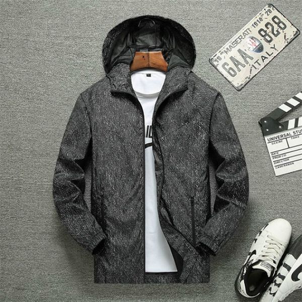 

zipper hooded mens jackets active long sleeve autumn outerwear womens winter coats asian plus size -4xl, Black;brown
