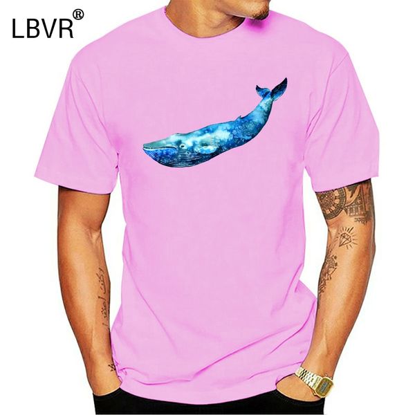 

печать тенниска мужчины горячая акварели окрашенные whale t-shirt mens женщин мужской моды слоган comedy прохладный o-образным вырезом футбо
