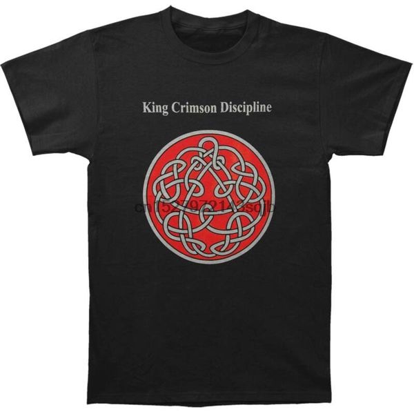 

king crimson men's discipline black t-shirt black