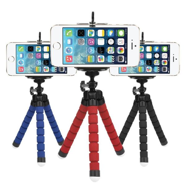 

mini flexible sponge ocs tripod for iphone samsung xiaomi huawei mobile phone smartphone tripod