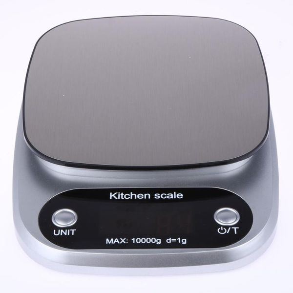 

kitchen scales baking weight digital lcd electronic weighing scale 10kg(silver