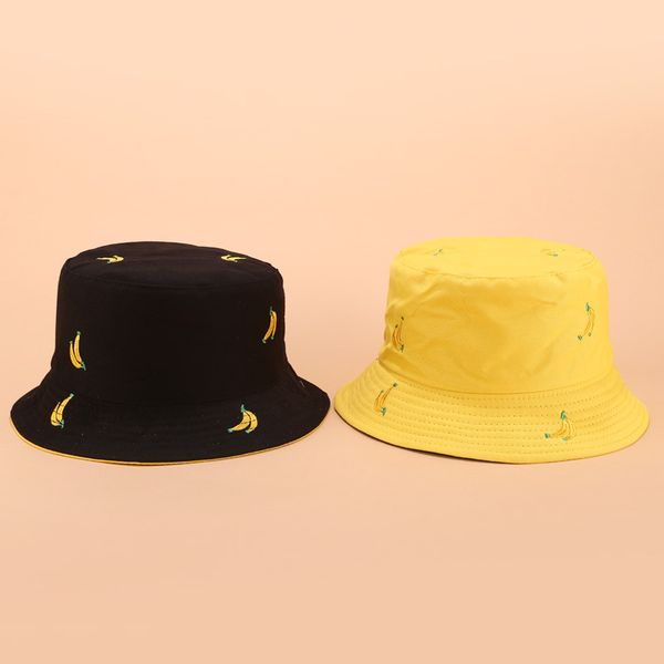 

stingy brim hats women bucket hat fashion cotton printing banana bob chapeau wholesale fishermen cap uv protection visor gorro pescado, Blue;gray