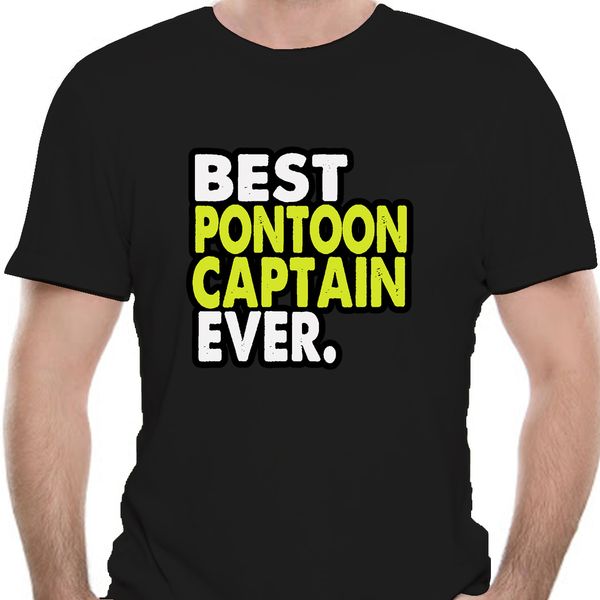 

men t shirt pontoon captain ever boating tee women t-shirt 0088k