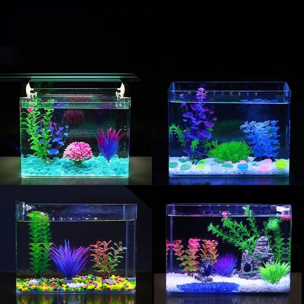 

15pcs simulated aquatic plant artificial aquatic plant ornament aquarium supplies fish tank landscaping decorations for aquarium