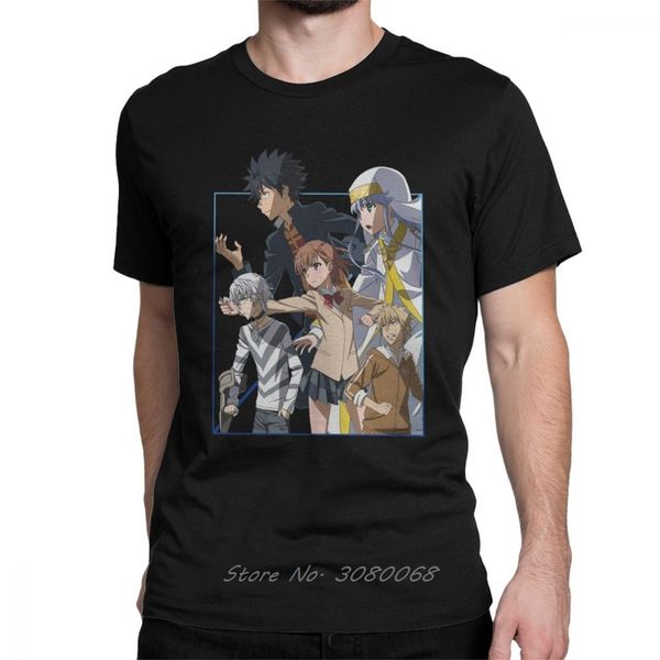 

a certain magical index toaru kagaku no railgun t shirt men cotton humor tshirt manga japan anime unique tees
