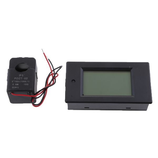 

ac 80-260v 100a pzem-061 lcd display digital voltage power energy multimeter