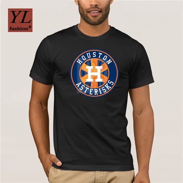 

new trendy fashion printed men's t-shirt 100% cotton houston asterisks men's cool short-sleeve t-shirt