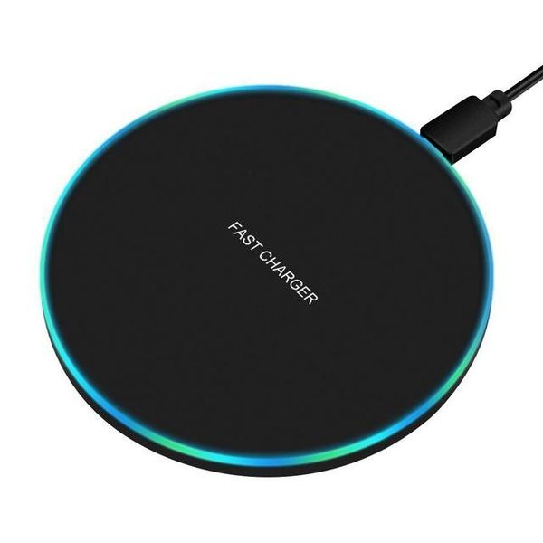 

10w fast wireless charger for samsung galaxy s10 s9/s9 s8 note 9 usb qi charging xiaomi huawei