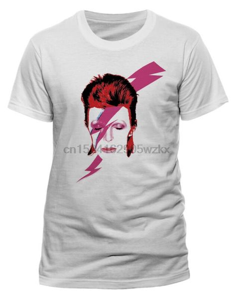 

david bowie ' aladdin sane album cover ' t-shirt - nuevo y oficial