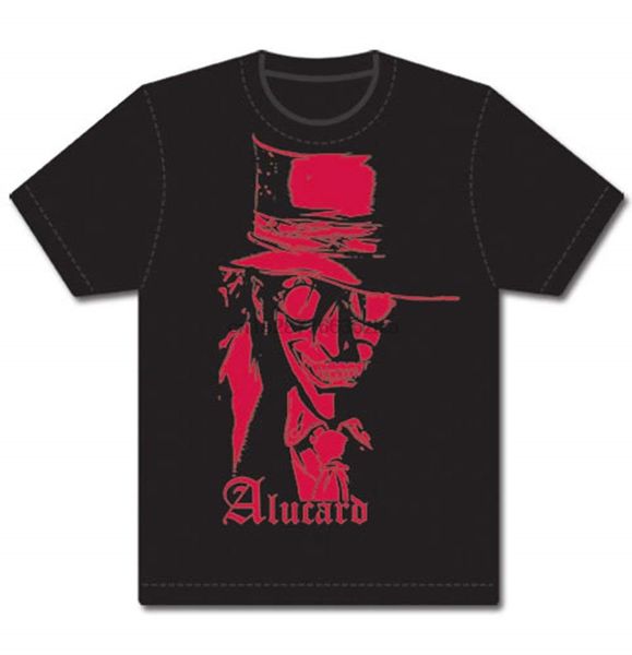 

anime shop hellsing alucard mens t-shirt black