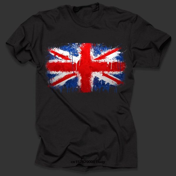 

great britain british flag t-shirt stylish tee shirt