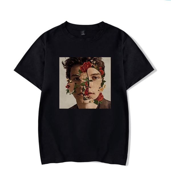 

casual men cotton t shirt women shawn mendes shirt plus size camisetas mujer poleras de mujer black t-shirt tshirt streetwear
