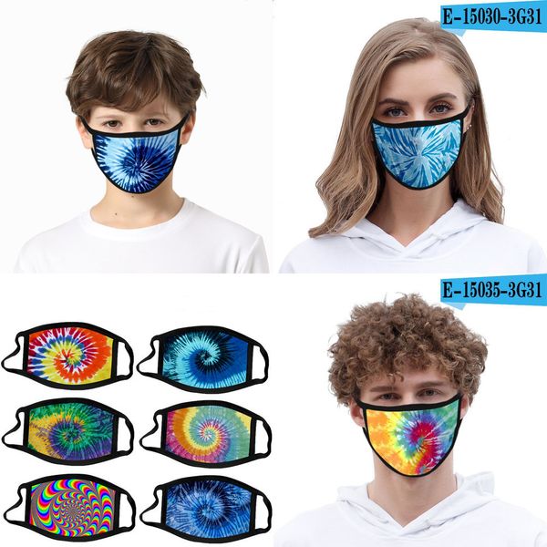 

3d face mask мужчины женщины hot kid рот маска анти пыль моющийся открытый вс уф shade защитные модельер tie-dye маска1