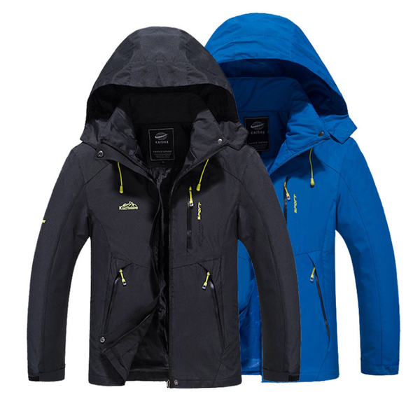 

outdoor jackets&hoodies 2021 men spring autumn waterproof hiking jackets male camping climbing fishing coat train hip l-5xl, Blue;black