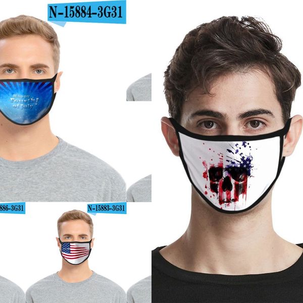 

double foral layer mask print face dustproof anti-uv designer masks fashion women men mout sypn
