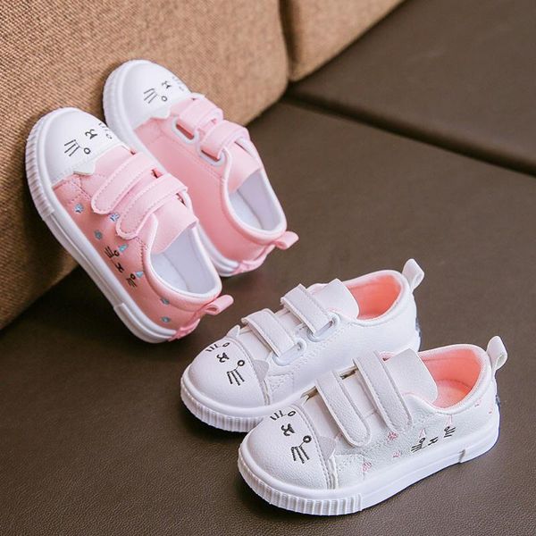 

kids shoes kids boys girls cat sneakers sports running shoes baby infant casual mini melissa zapatos modis, Black