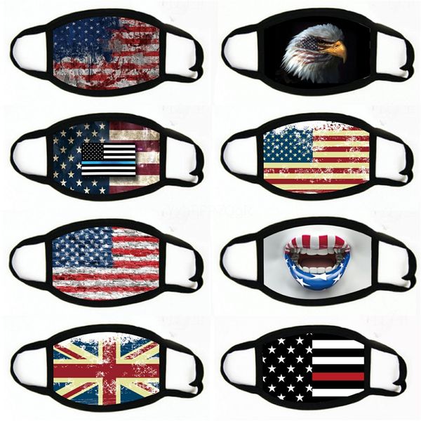 

2020 америка флаг партия маски флаг сша хлопковой маска дышащий маска президент выборы против пыли партии маски # 585, Black