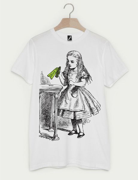 

batch1 alice in wonderland 150th anniversary drink me bottle t-shirt