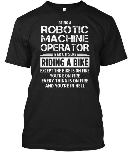 

men t shirt robotic machine operator women tshirt