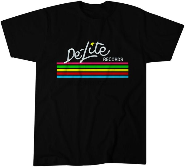 

de-lite records promo t-shirt - classic funk