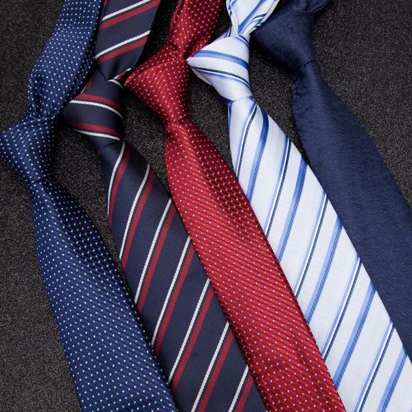 

men tie business ties for men skinny necktie mens fashion wedding shirt accessories jacquard bowtie dress corbatas para hombre, Blue;purple