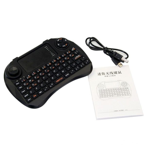 

quality viboton-x3 2.4ghz mini wireless keyboard and remote controller with touchpad handheld fly air mouse for android tv box mini pc