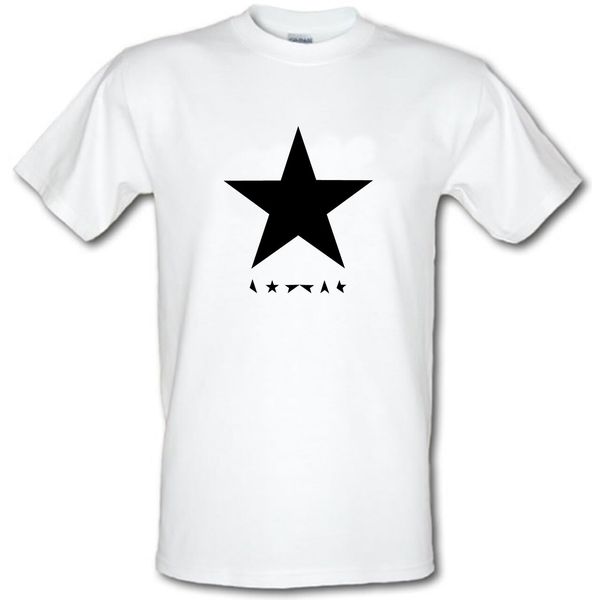 

david bowie black star heavy cotton t-shirt small to xxl **all colours** loose clothes