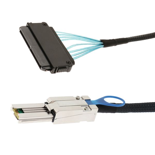

premium external mini sas 26p sff-8088 to mini sas 32p sff-8484 cable