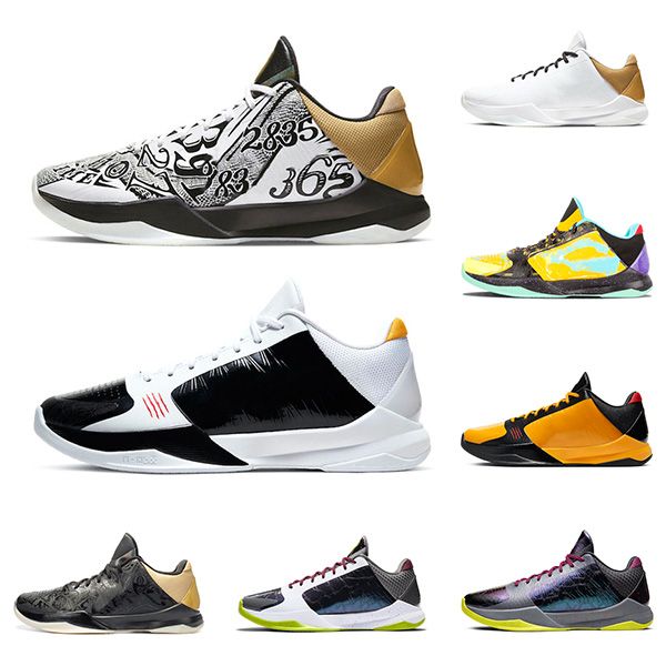 

mens basketball shoes 5 proto big stage bruce lee chaos dark night lakers purple 5s men trainers sports sneakers runners size 40-46