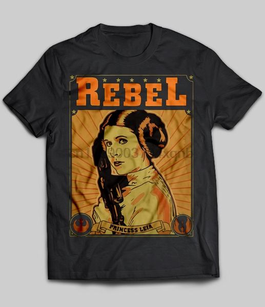 

brand rebel princess leia t-shirt menshort sleeve t-shirt
