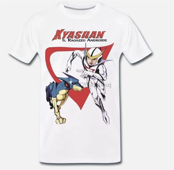 

t-shirt maglia kyashan il ragazzo androide cartone anni 80 1 - s-m-l-xl men women tee shirt