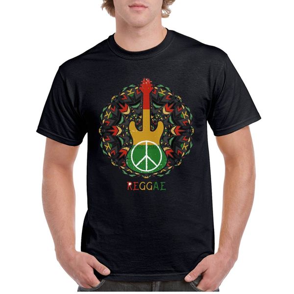 

hersd peace symbol and guitar black vintage t shirts for men graphic