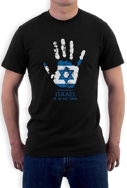 

2019 summer tee shirt israel is in my dna t-shirt o-neck t-shirt