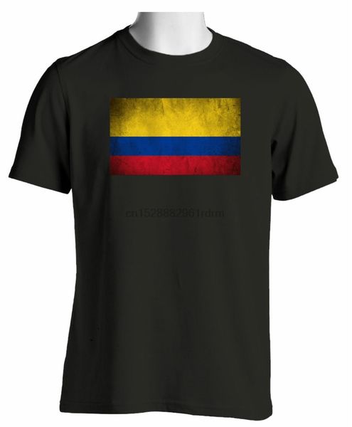 

novelty design men t shirt colombia mlietta cotone idea re palo colombia bandiera s-xl summer casual clothing