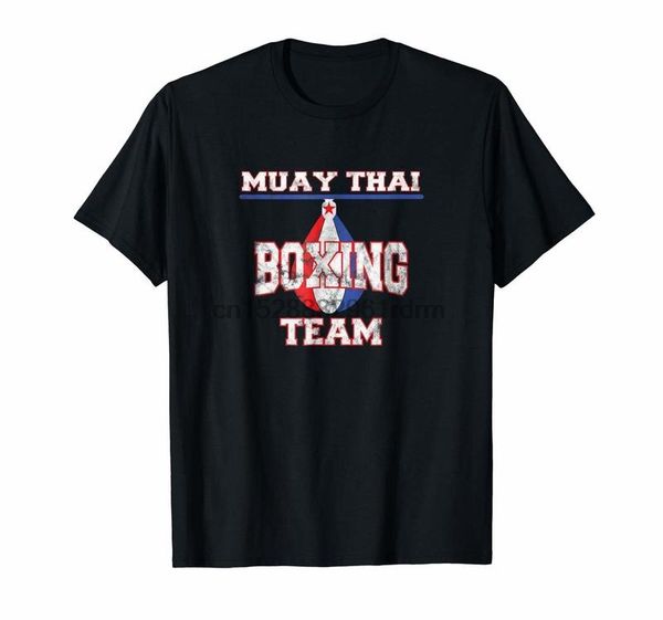 

clothing muay thai boxing team red white blue speed bag t shirt 2237