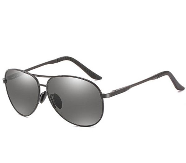 

new men's polarized sunglasses color changing glasses fashion personality trendsetter driving fashion accessories sunglasses16, White;black