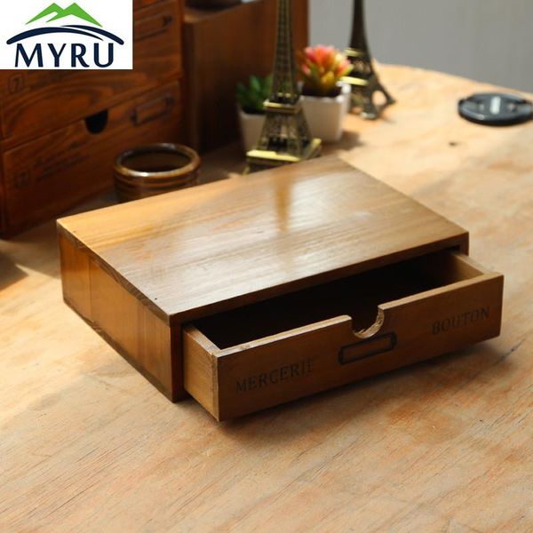 

storage high box small sorting household office wooden small wooden desk drawer storage box visibility bedside wxwmc lg2010