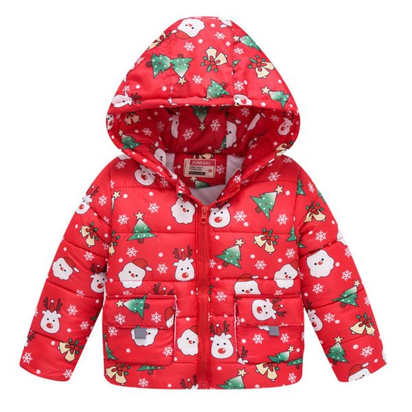 

girls jackets autumn winter coats for boys jackets infant kids coats hooded warm outerwear children clothes christmas costume, Blue;gray