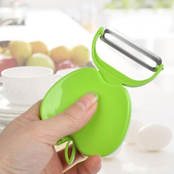 

kitchen tools simple stainless steel blade folding apple peeler apple planing fruit peeler fruit planing peeler