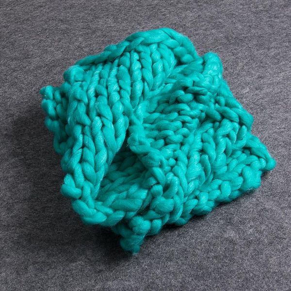 

arrivals faroot 2020 blanket hand chunky knitted blanket thick yarn merino wool bulky knitting throw hot
