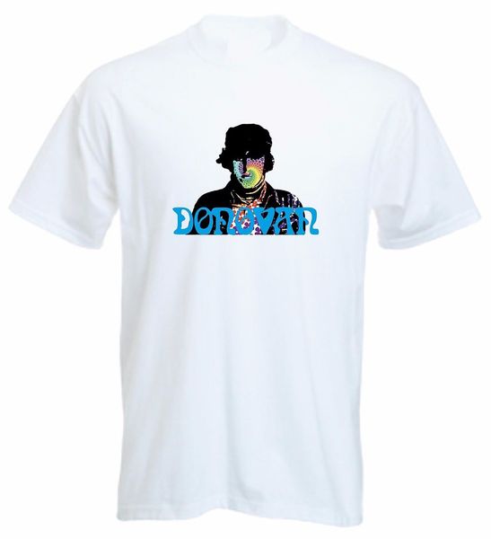 

2019 new arrive mens t shirt tees custom donovan pop music mellow yellow the sixties hippies t-shirt sunshine tee