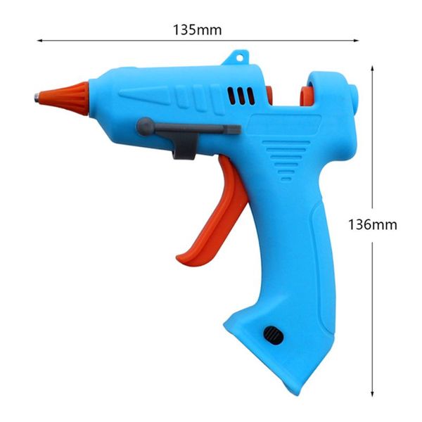 

high temp heater wireless melt glue repair tool usb rechargeable + 10 sticks k4ua