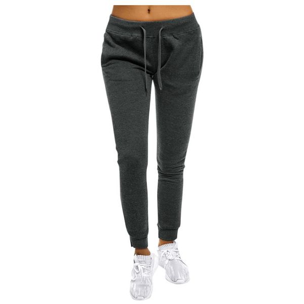 

kancoold йога брюки женщины повседневная высокой талией solid color stretch плюс размер поножи спорт фитнесс ropa deportiva mujer d21, White;red